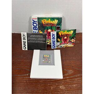 Pinball Fantasies Game Boy Cartridge With Manual Box & Inserts CIB